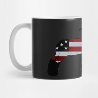 American Flag Market Wether Lamb Silhouette 1 - NOT FOR RESALE WITHOUT PERMISSION Mug
